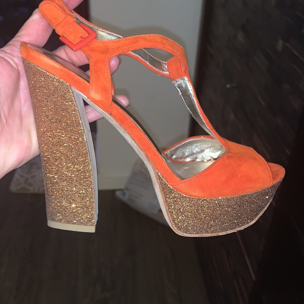 Pelle Moda Size 7 1/2 Platform 5” Heel - image 4